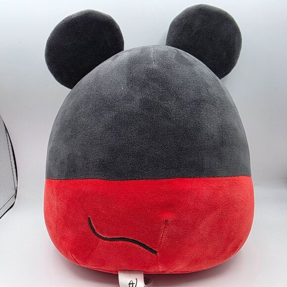 Disney Squishmallows Mickey Mouse Plush Black Red Soft Toy 12" Kellytoy - Picture 2 of 7